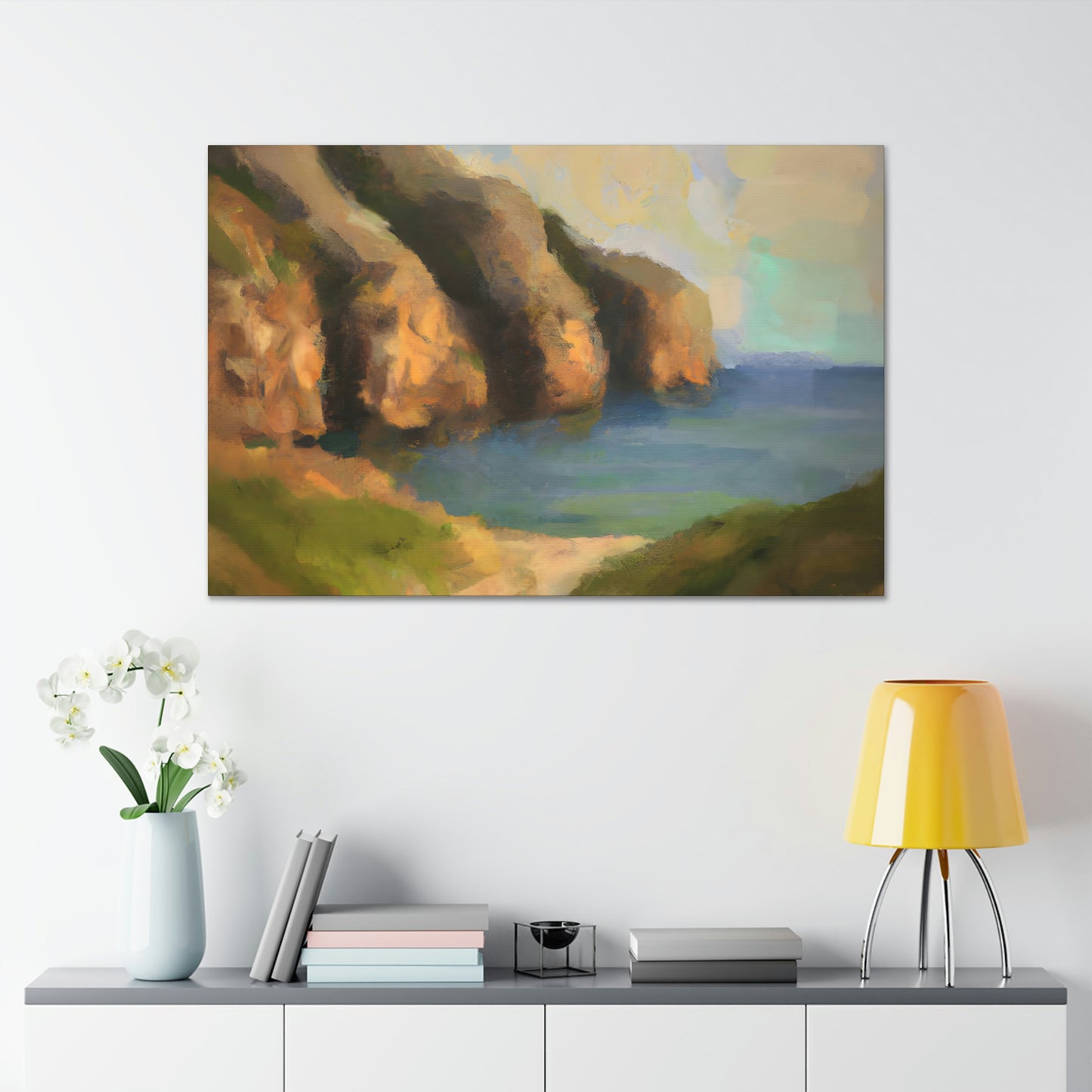 Coastal Splendor. - Canvas