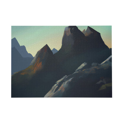 Majestic Crest Mountains - Puzzle