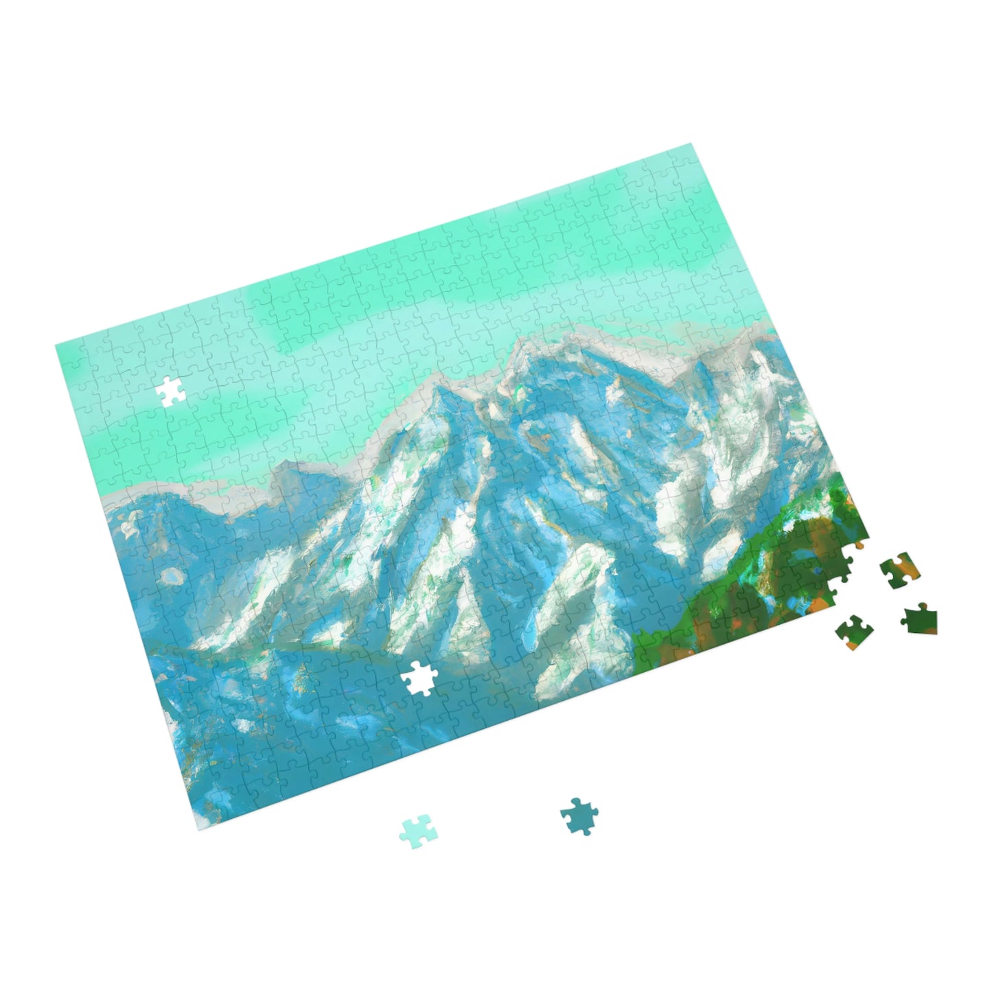 The Grand Teton Peaks - Puzzle