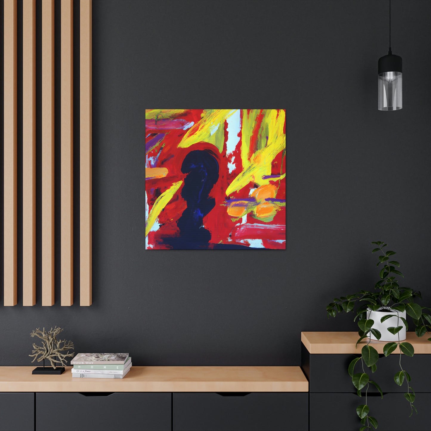 "L'Aurore Rose" - Canvas