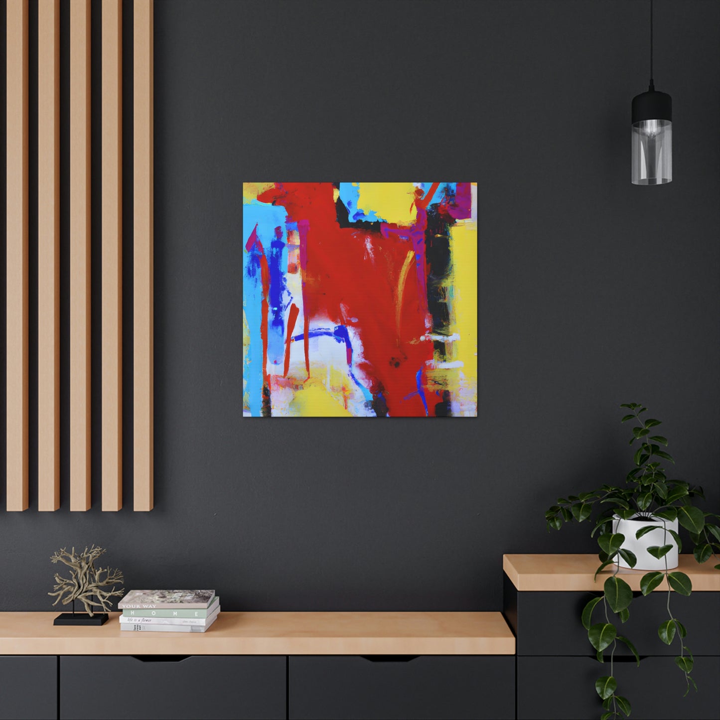 "Couleur Chaude" - Canvas