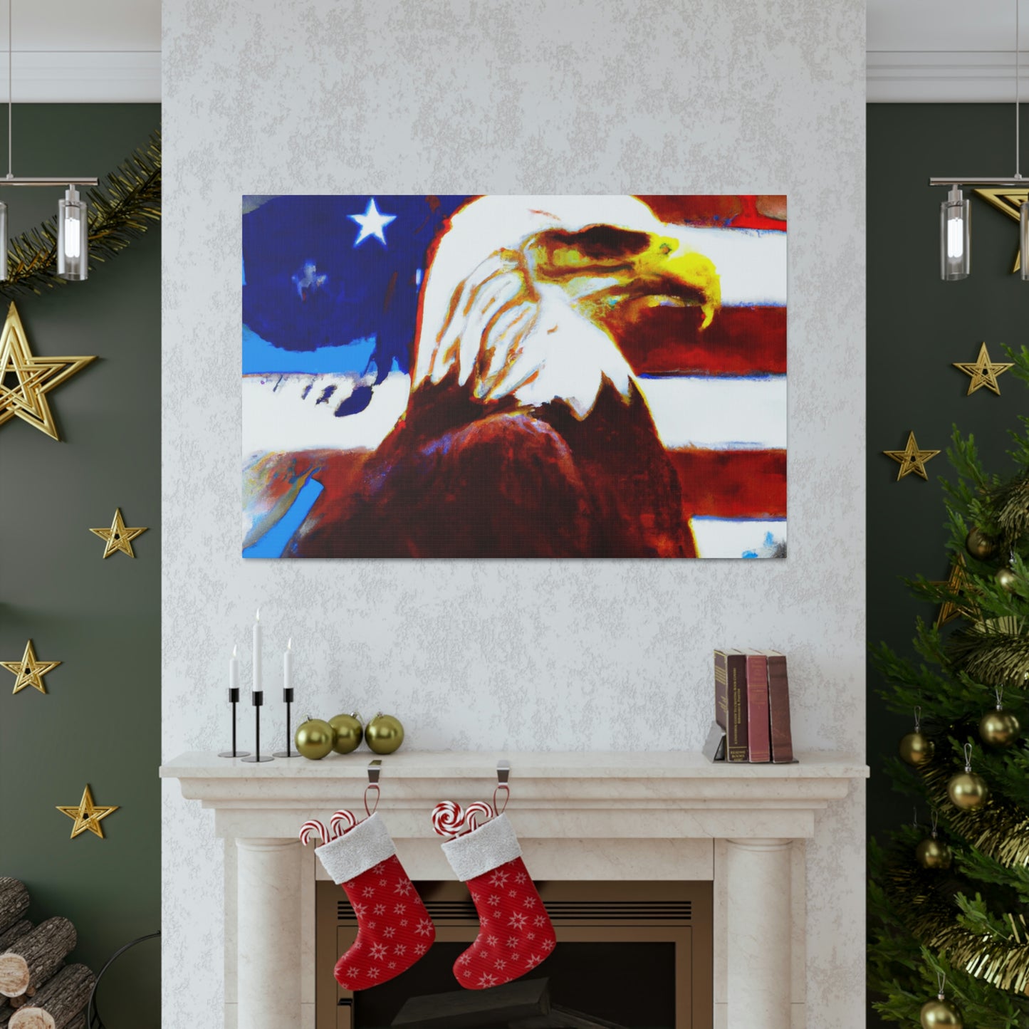 Star Spangled. - Canvas