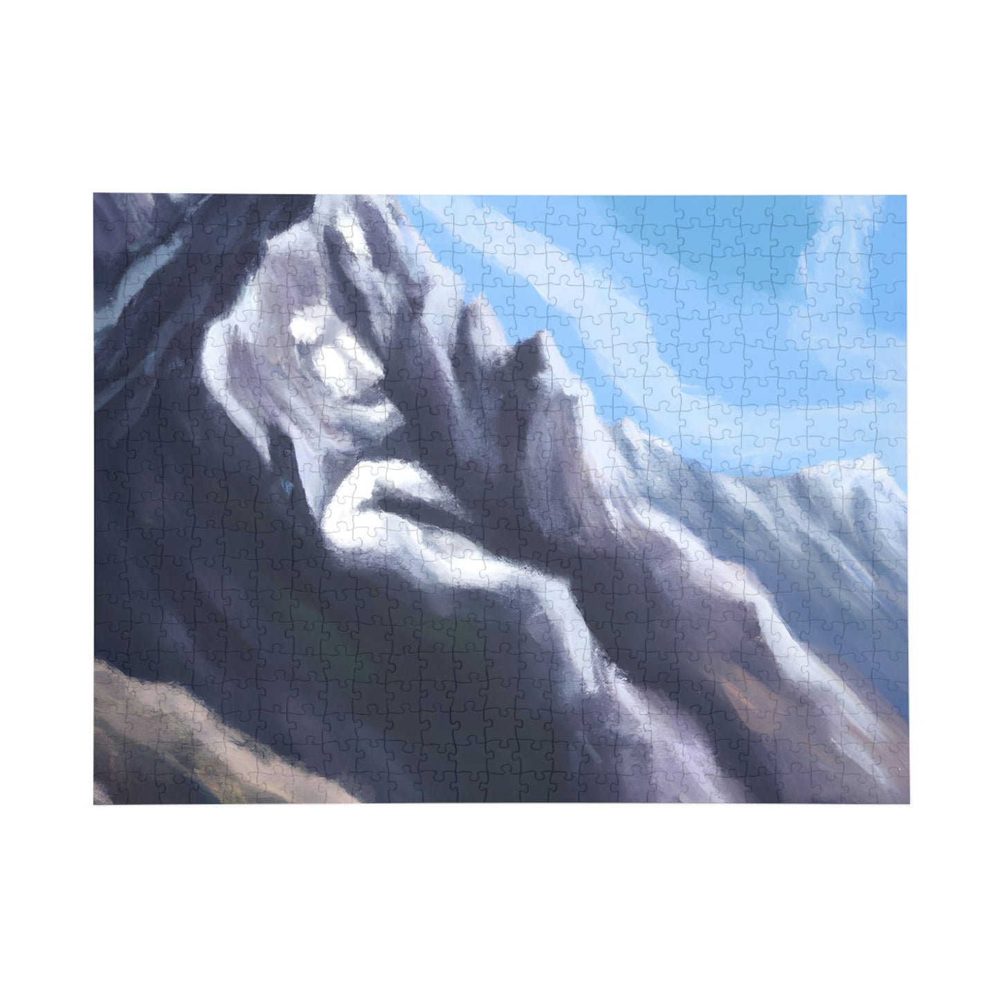 Thunder Peak Mountains. - Puzzle