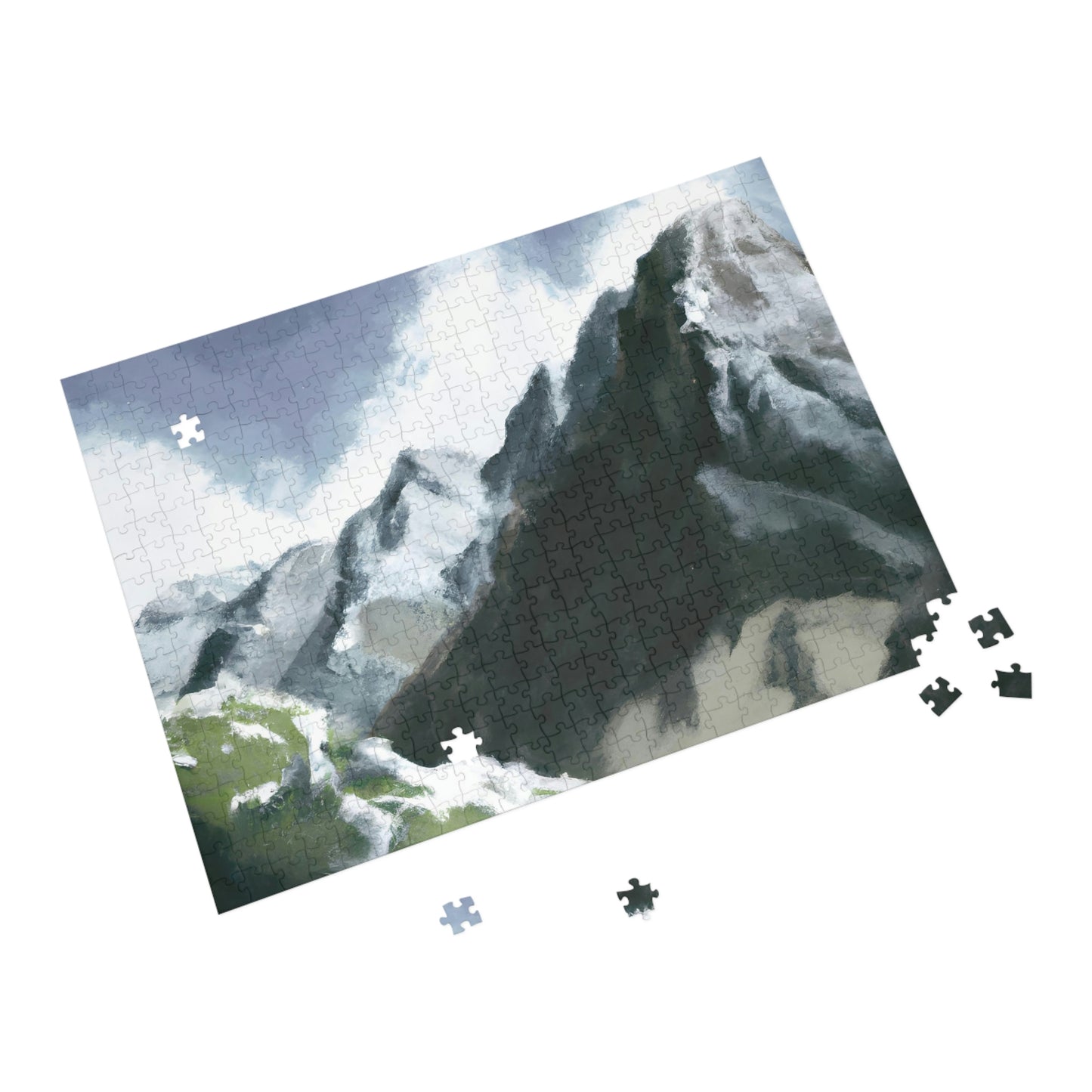 Frosty Peaks - Puzzle