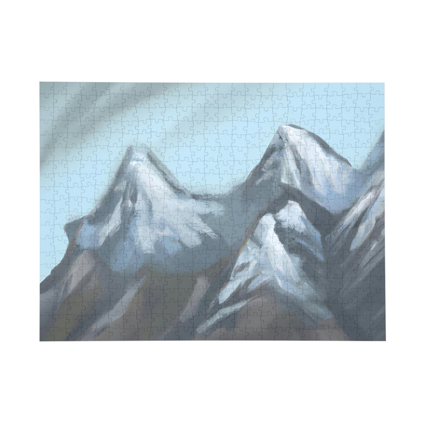 The White Peaks. - Puzzle