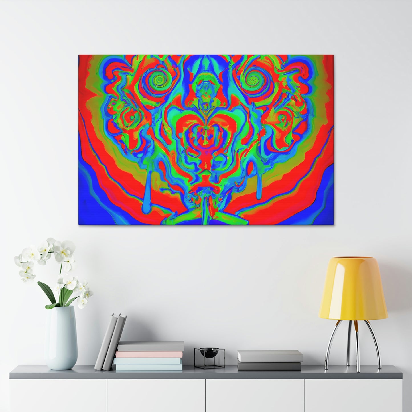 Butterfly Rainbowflower - Canvas