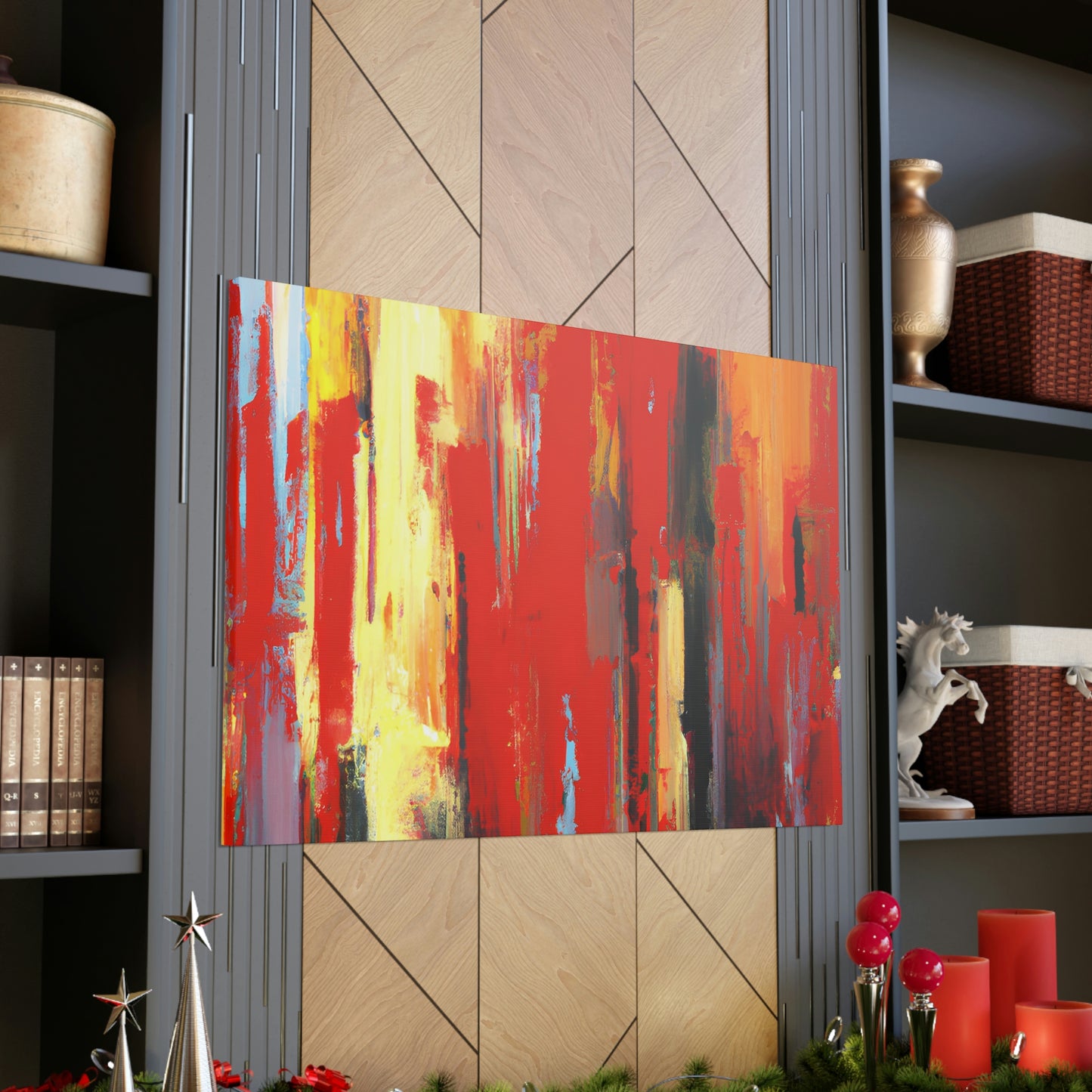 Peinture Abstraite - Canvas