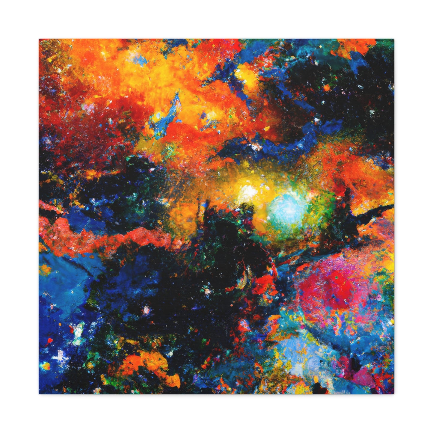 Stargazer's Cosmic Dream - Canvas