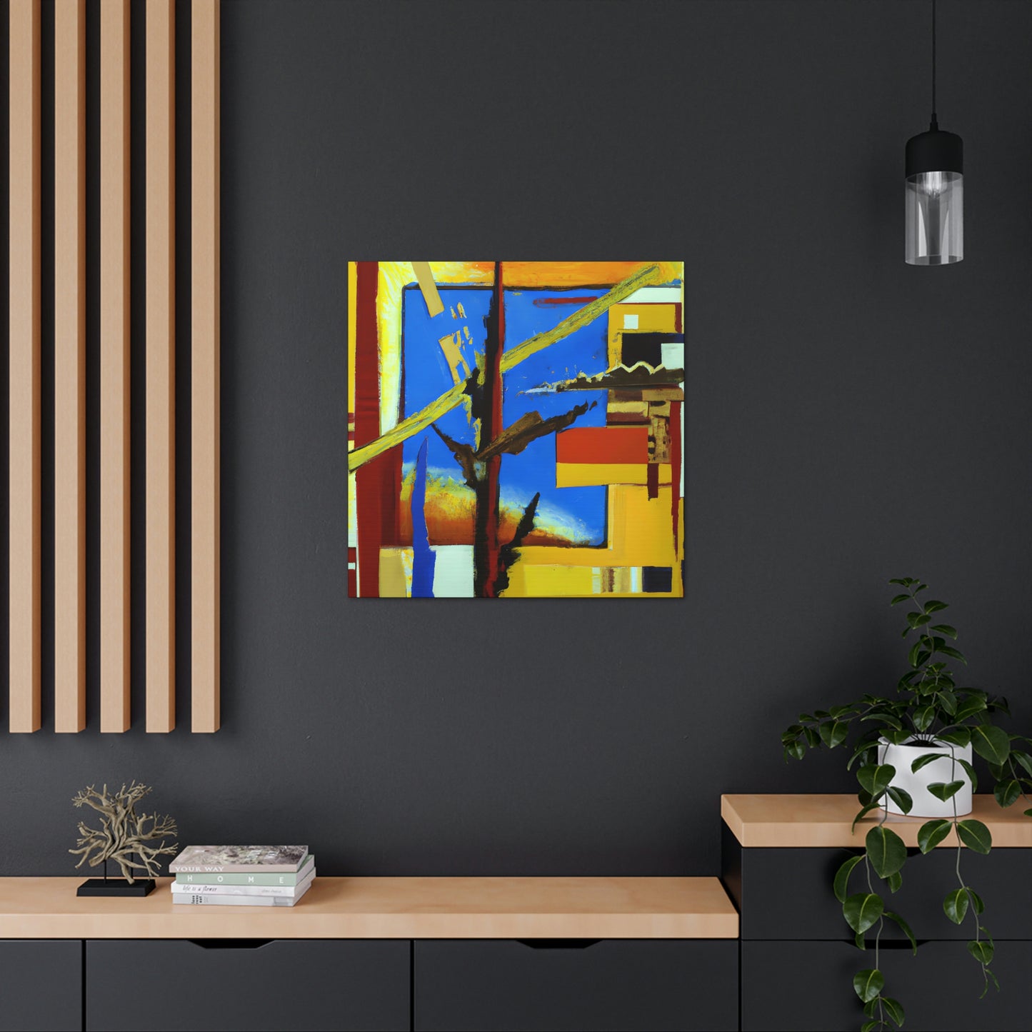 "Couleur Inquisitif" - Canvas