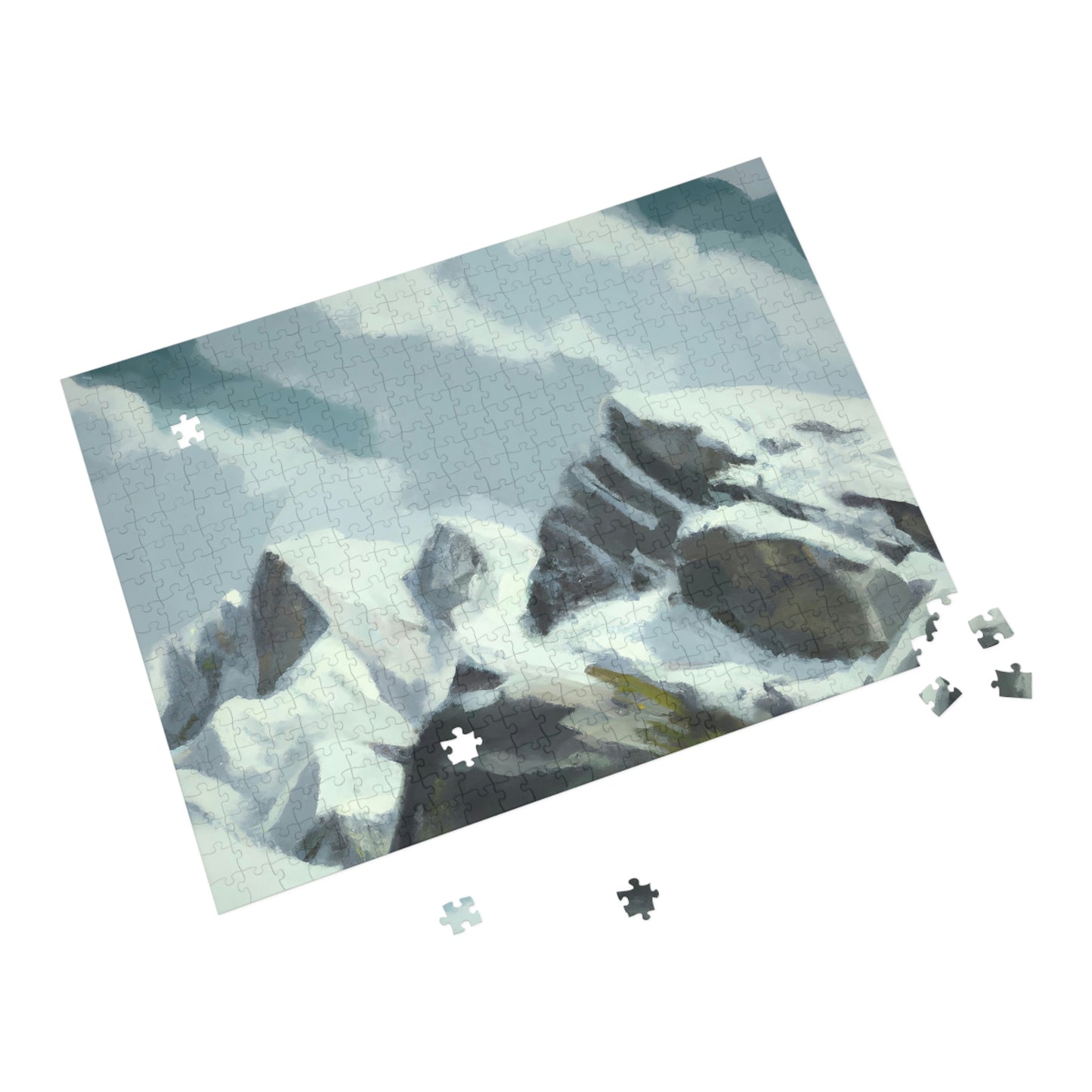 Rising Giant Mountains - Puzzle