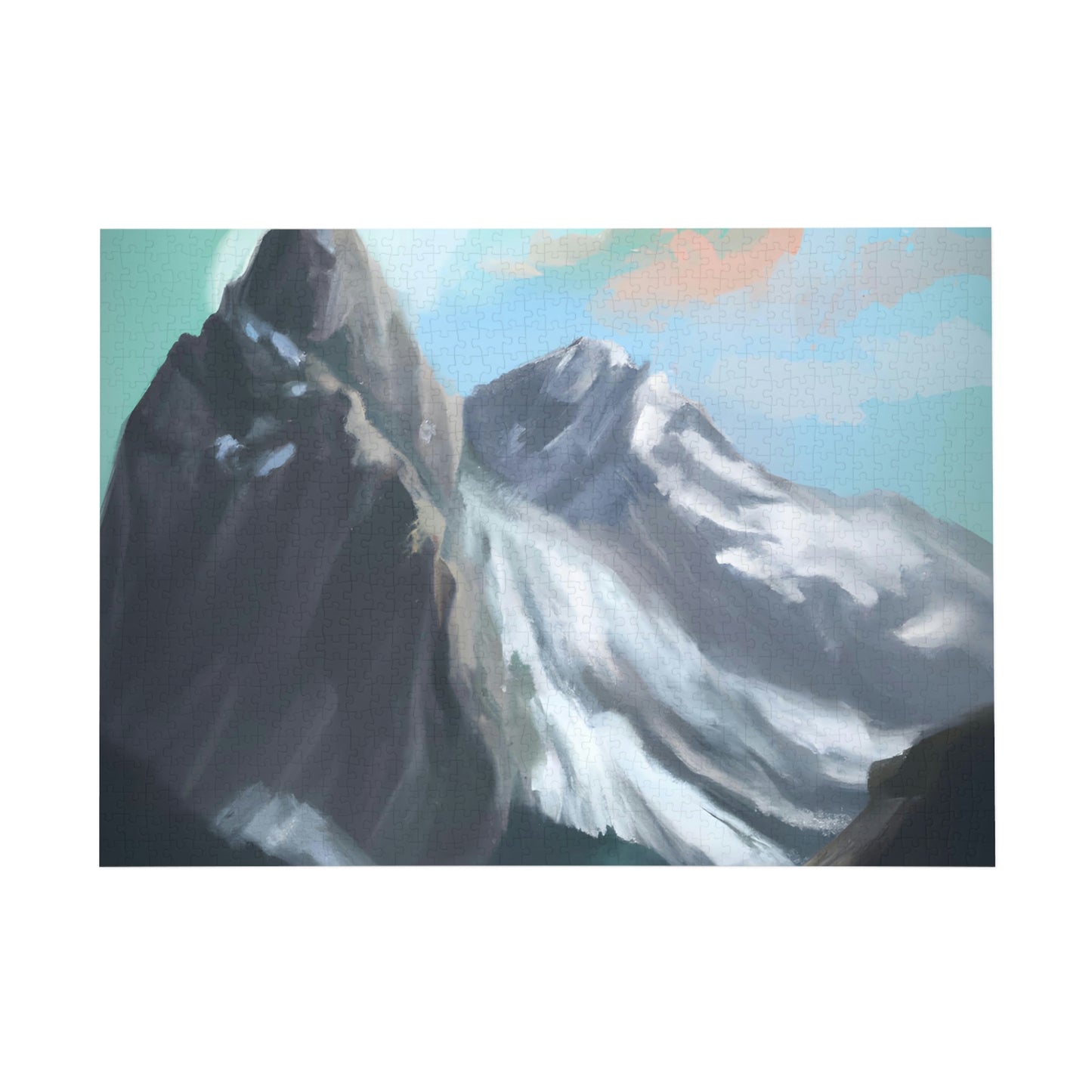 River's Edge Mountains - Puzzle