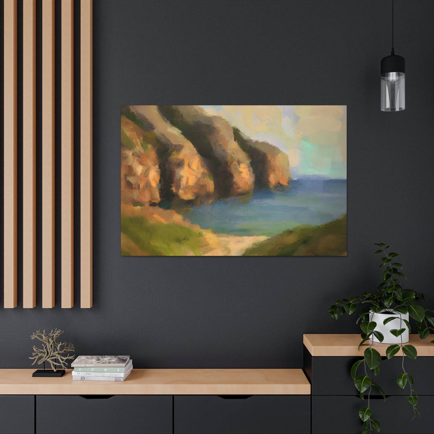 Coastal Splendor. - Canvas