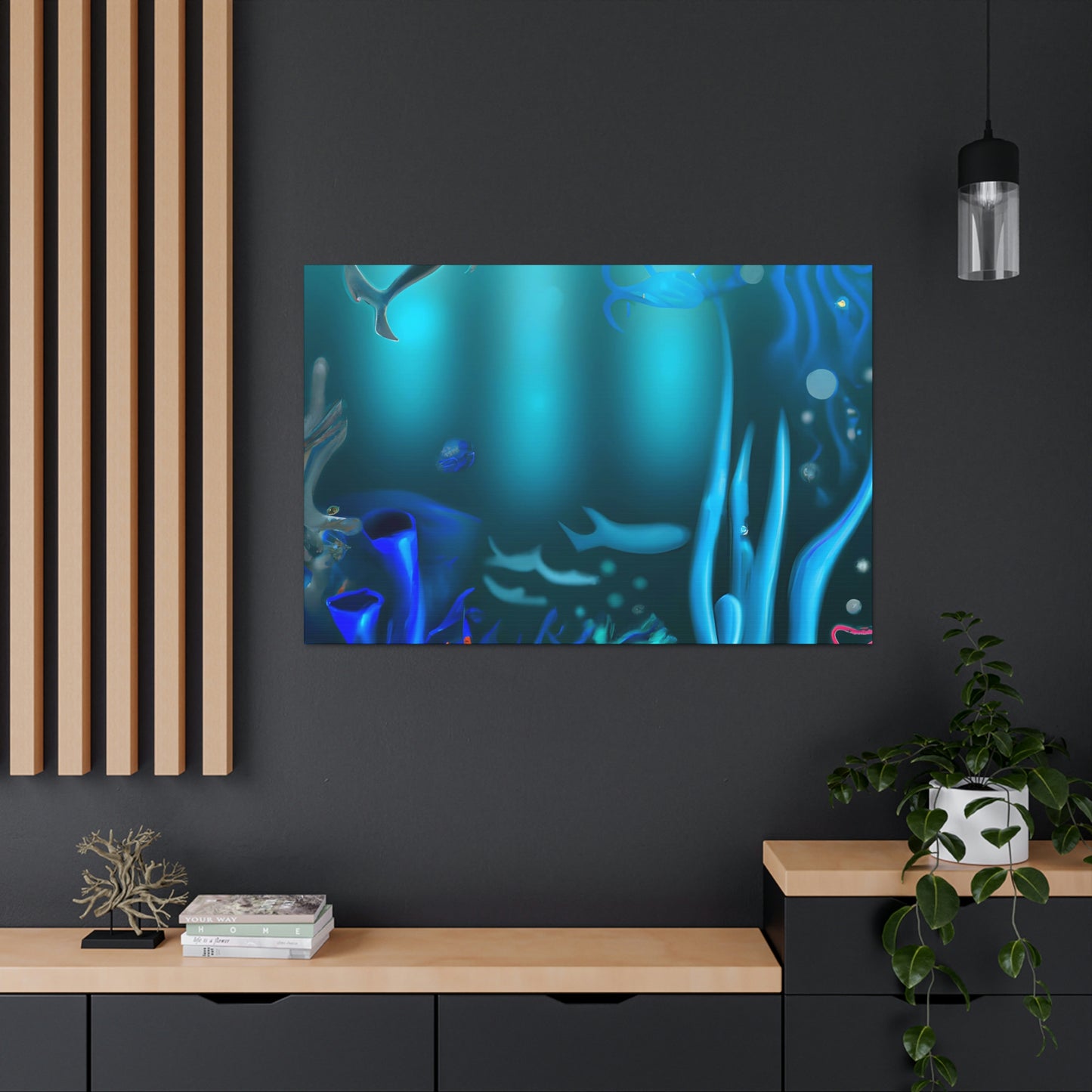 Nebula Anemone Reef - Canvas