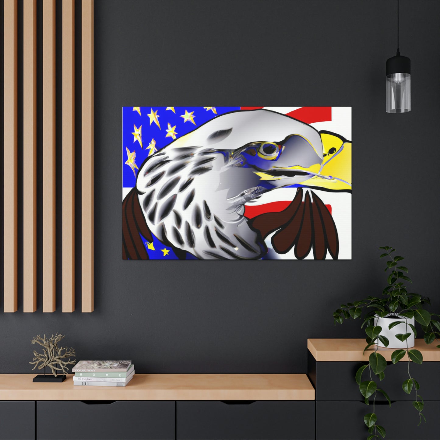 Star Spangled. - Canvas