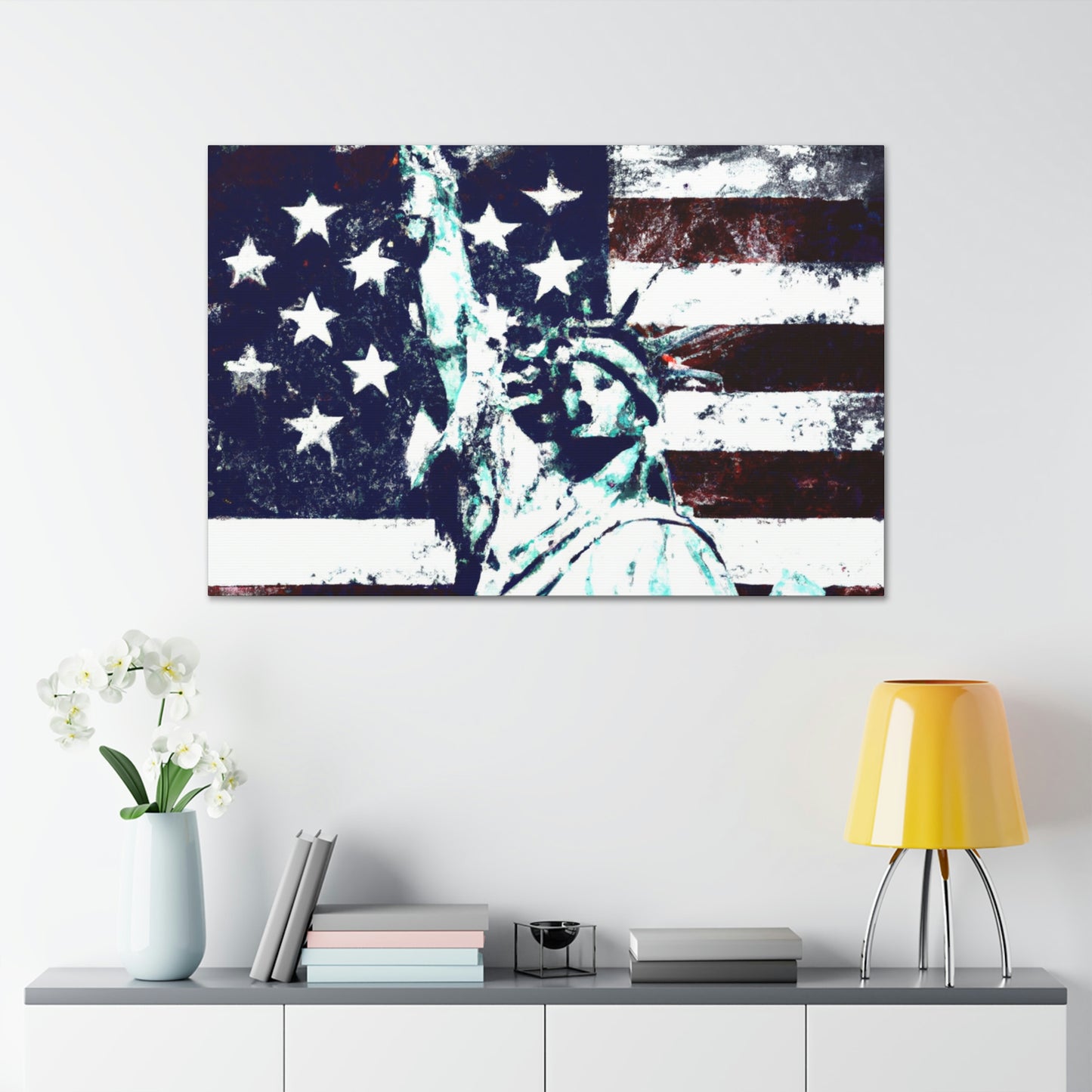 Liberty Flag - Canvas