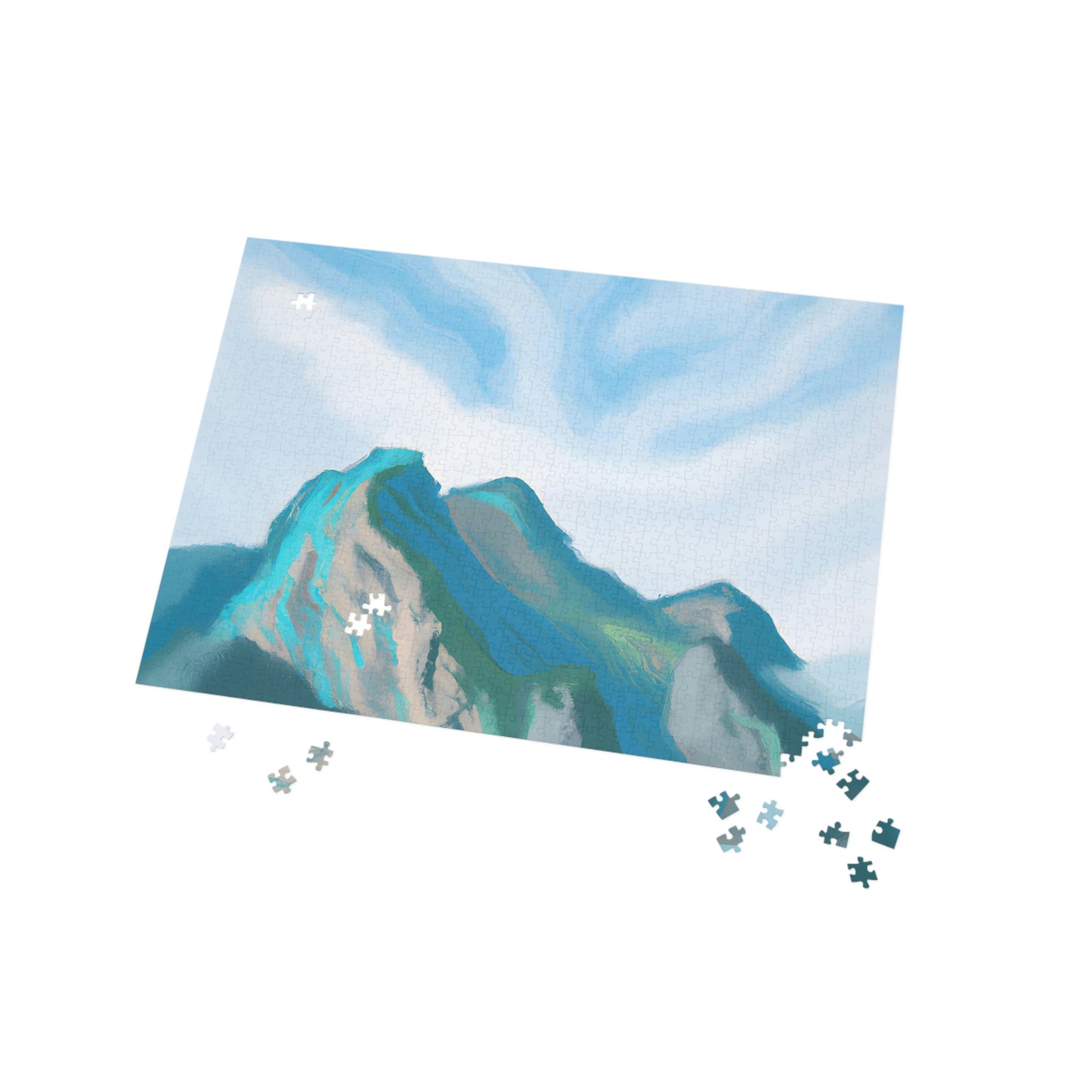 Alpine Vista Peaks - Puzzle