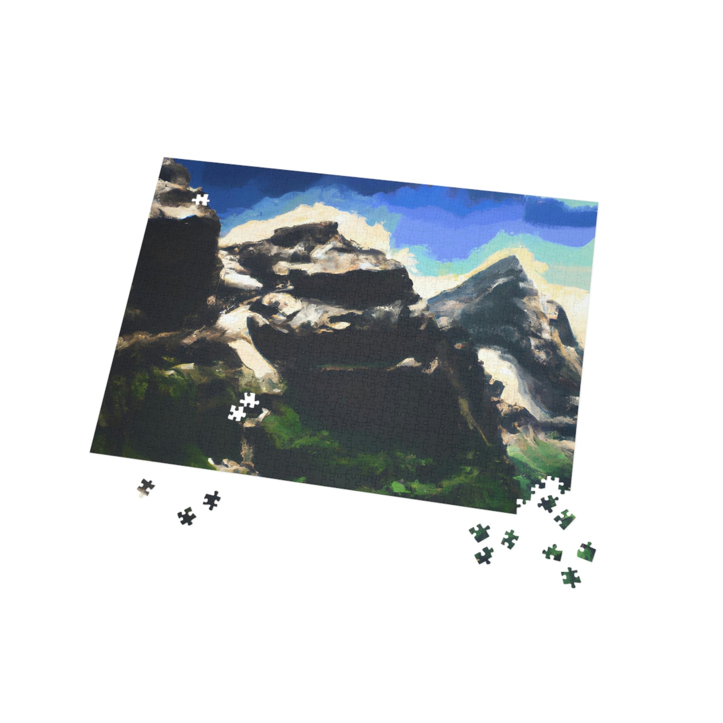 Titanic Peaks. - Puzzle