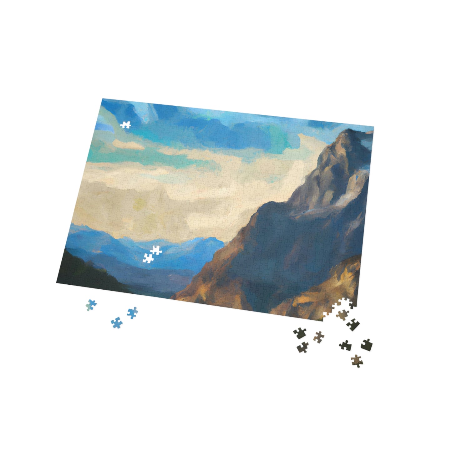 Jagged Peaks - Puzzle