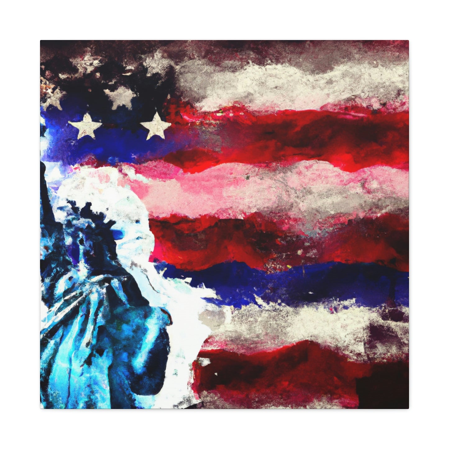 "Liberty Flag" - Canvas