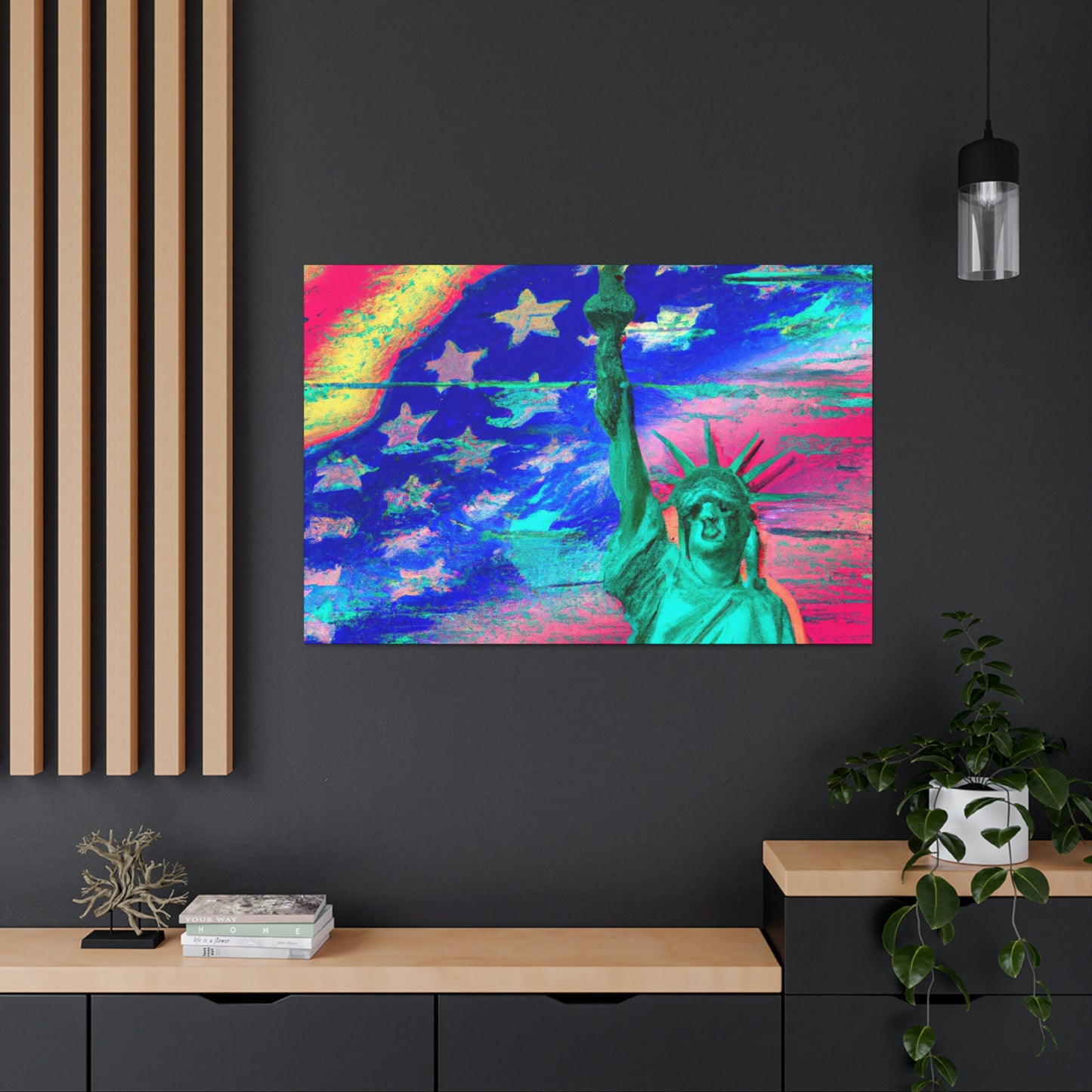 "Stars and Stripes" - Canvas