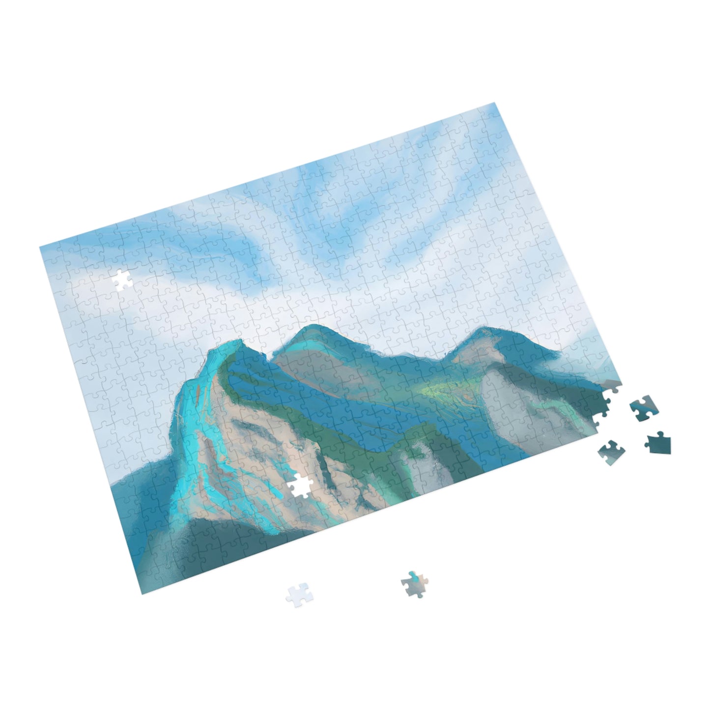 Alpine Vista Peaks - Puzzle