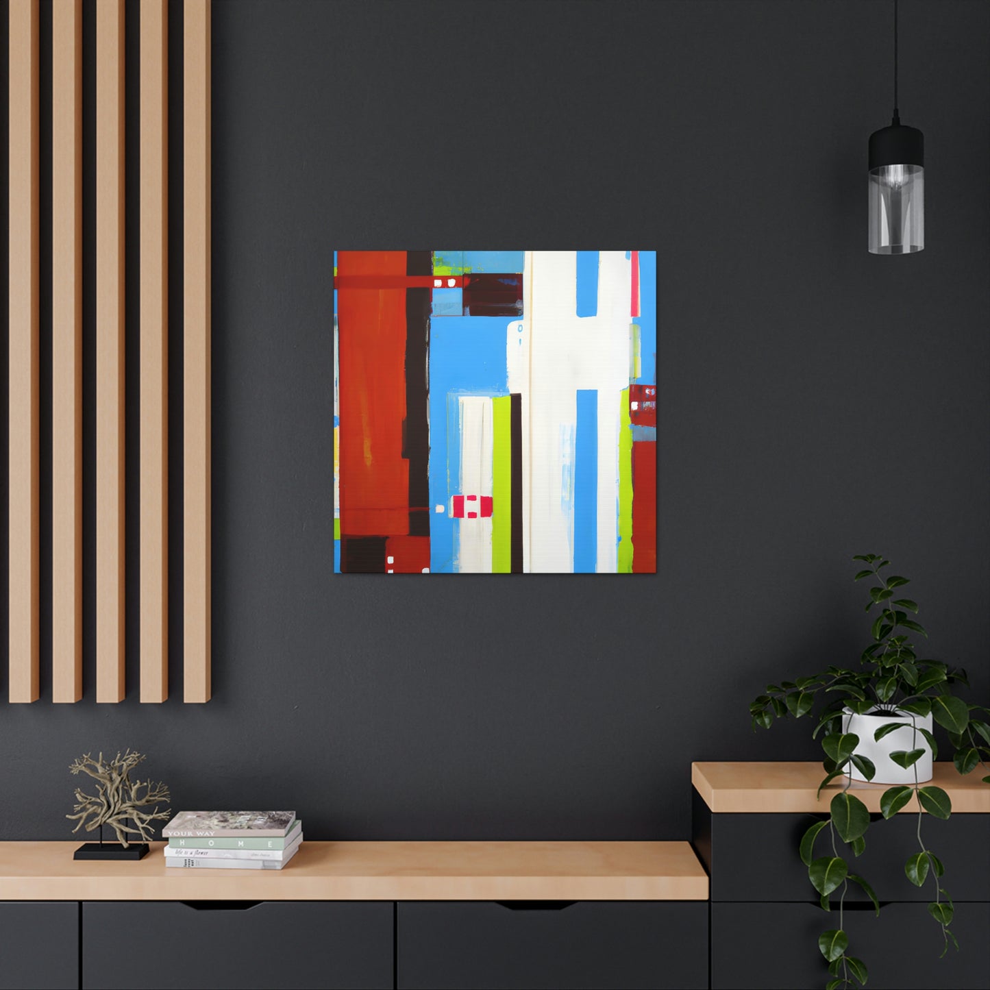 "Tête Éblouissante" - Canvas