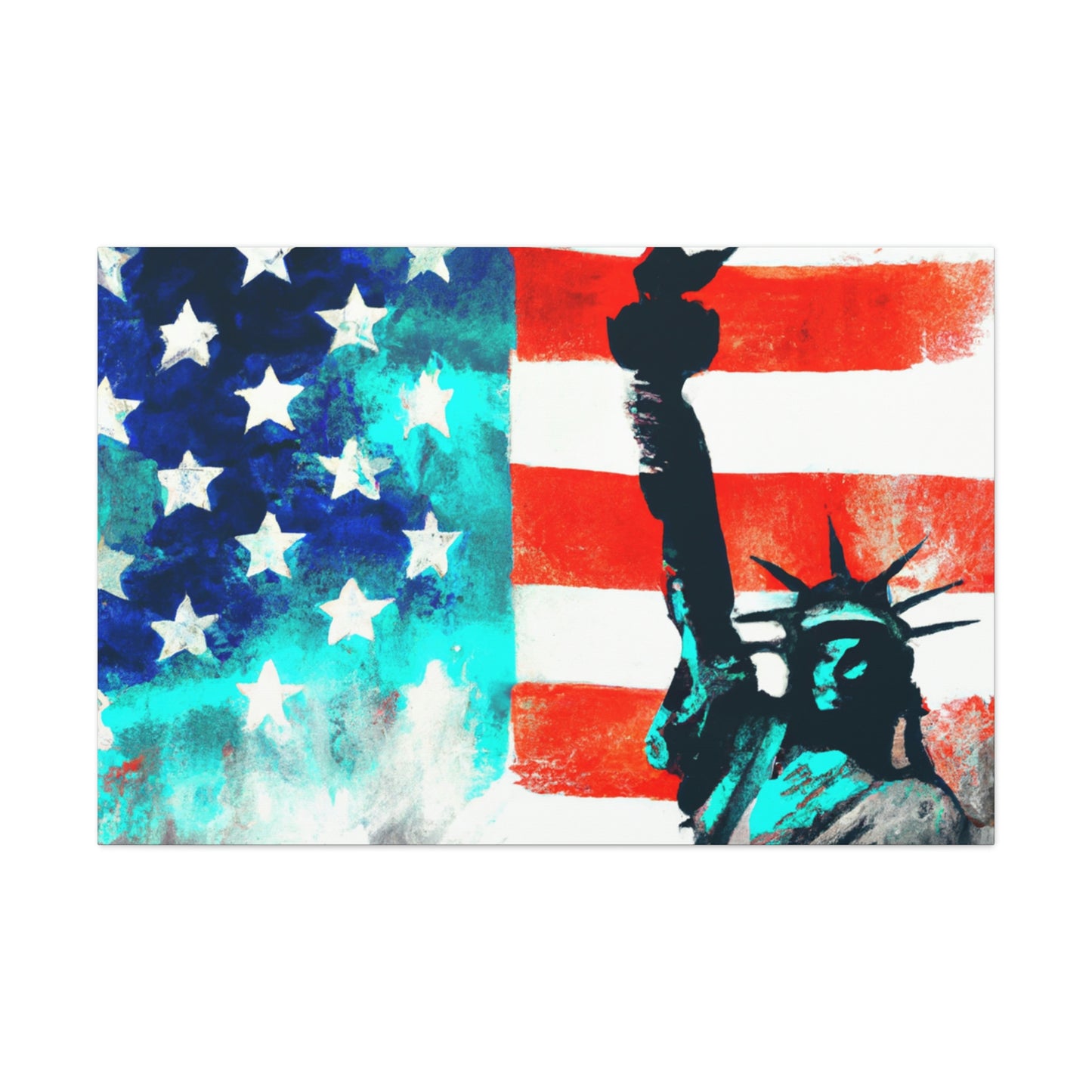 Liberty Flag - Canvas