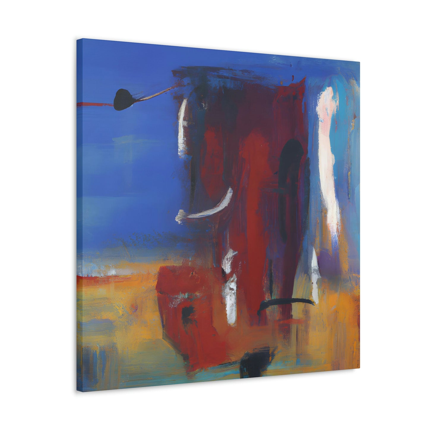 "Couleurs abstraites" - Canvas