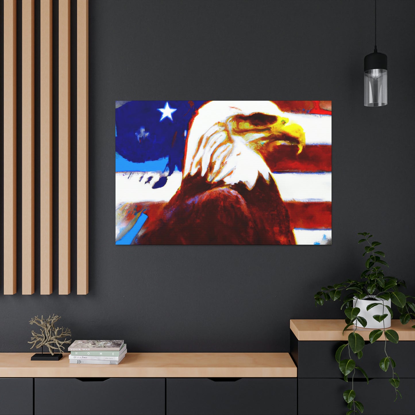 Star Spangled. - Canvas